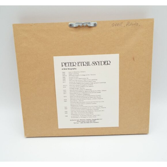 Peter Etril Snyder Signed Print "Yellow Lilies" Framed 186/950 - Picture 2 of 9